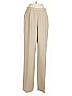 Kasper 100% Polyester Solid Tan Casual Pants Size 4 - photo 1
