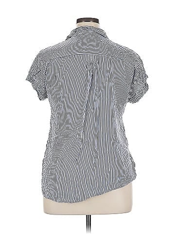Cosmic Blue Love Short Sleeve Blouse (view 2)