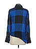 Rag & Bone Color Block Blue Long Sleeve Button-Down Shirt Size XS - photo 2