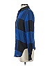 Rag & Bone Color Block Blue Long Sleeve Button-Down Shirt Size XS - photo 5