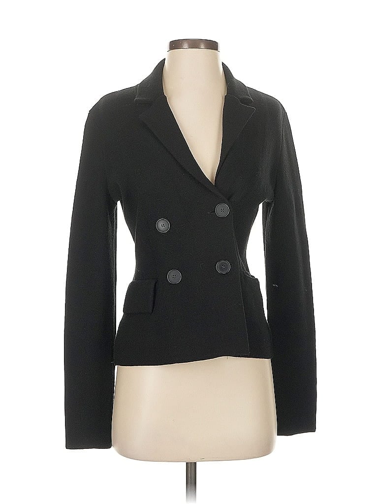 Pre-owned Ann Taylor Cardigan Sweater In Black