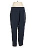 J.Crew Collection 100% Polyester Solid Blue Casual Pants Size 8 - photo 2