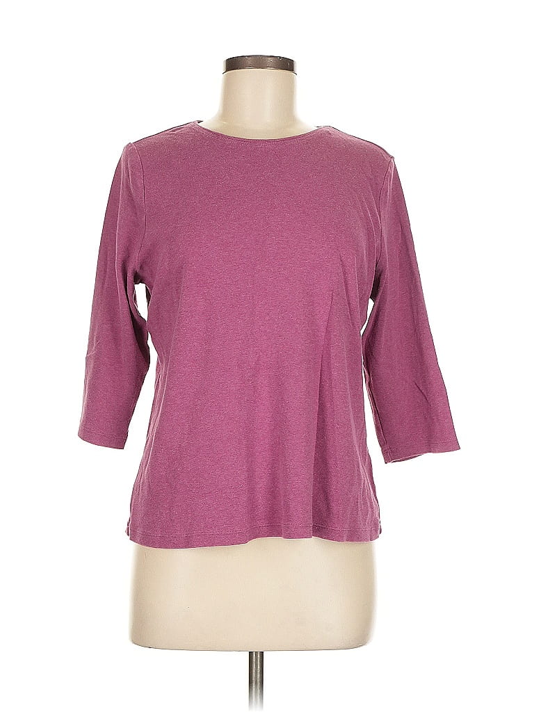 Pre-owned Cj Banks Cardigan Sweater In Purple