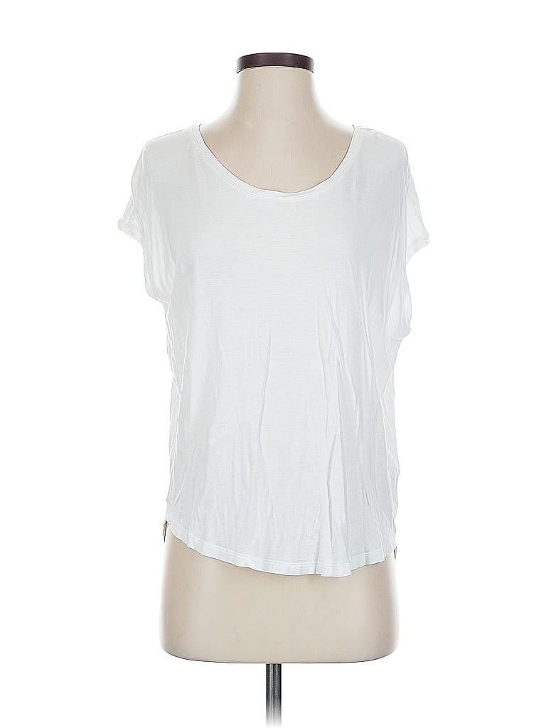 Pre-owned Banana Republic Short Sleeve T-shirt In White