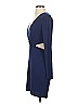 Express Solid Blue Cocktail Dress Size P (petite) - photo 5