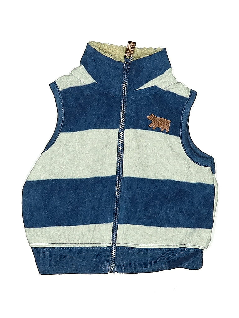 Pre-owned Carter's Babies' Vest In Blue