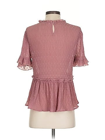 Blu Pepper Short Sleeve Blouse (view 2)