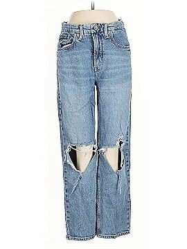 Good American Hearts Blue Jeans Size 4