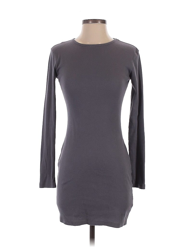 Pre-owned Nasty Gal Inc. Casual Dress In Gray