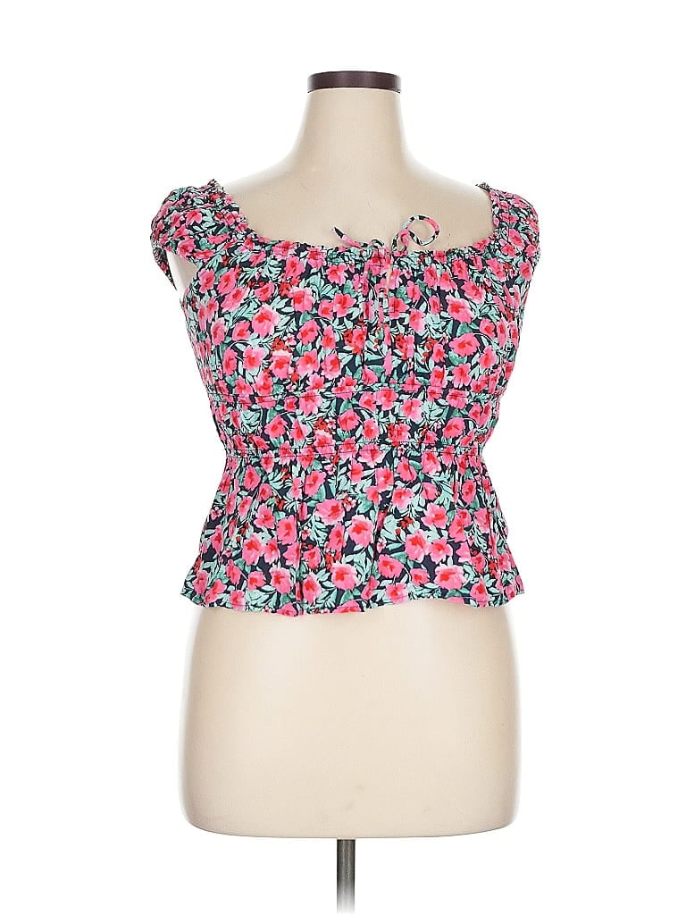 Pre-owned Old Navy Sleeveless Blouse In Pink