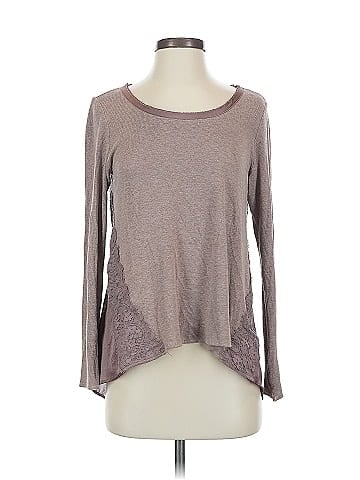 Bordeaux Long Sleeve Top (view 1)