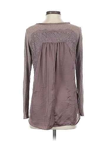 Bordeaux Long Sleeve Top (view 2)