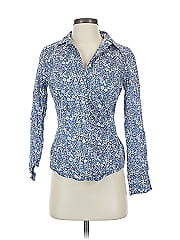 Liberty Art Fabrics For J.Crew Long Sleeve Polo