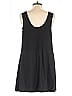 Xersion Solid Black Casual Dress Size 0X - photo 2