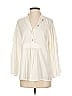 ETRO 100% Silk Ivory 3/4 Sleeve Silk Top Size EU (IT) 38 / US 2 - photo 1