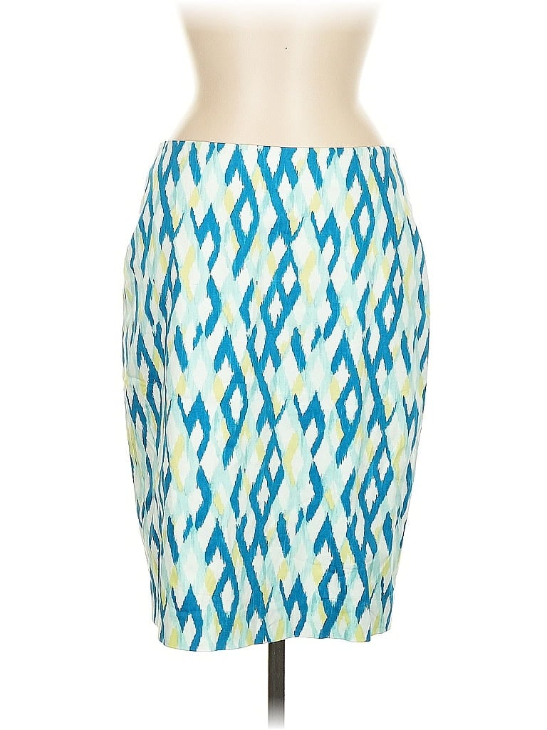 Pre-owned Ann Taylor Casual Skirt In Blue
