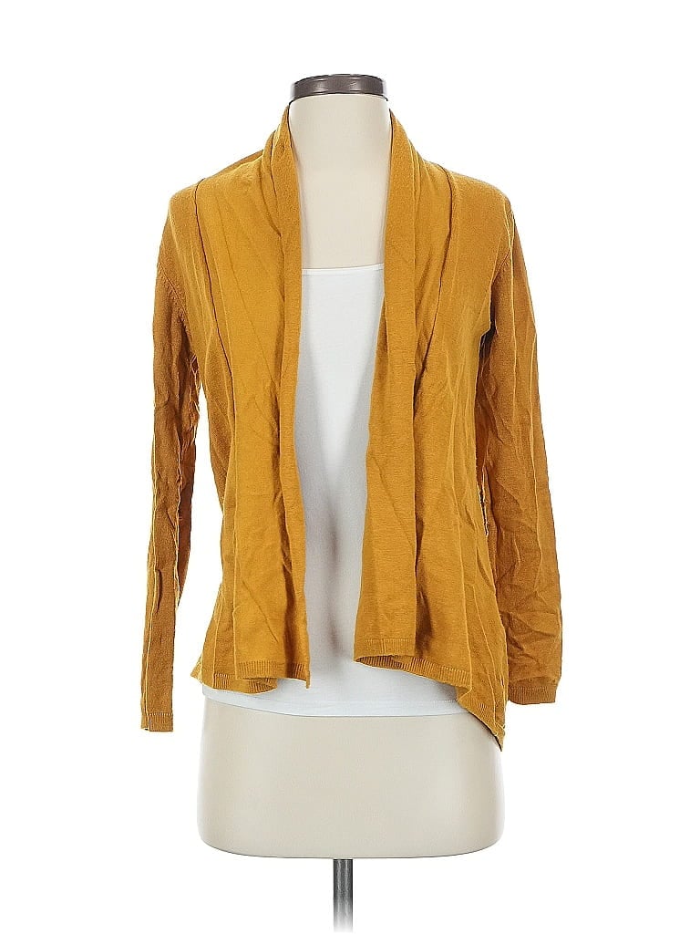 Click to view more detailed imagery on our partner's website Pre-owned Zara Cardigan Sweater In Gold