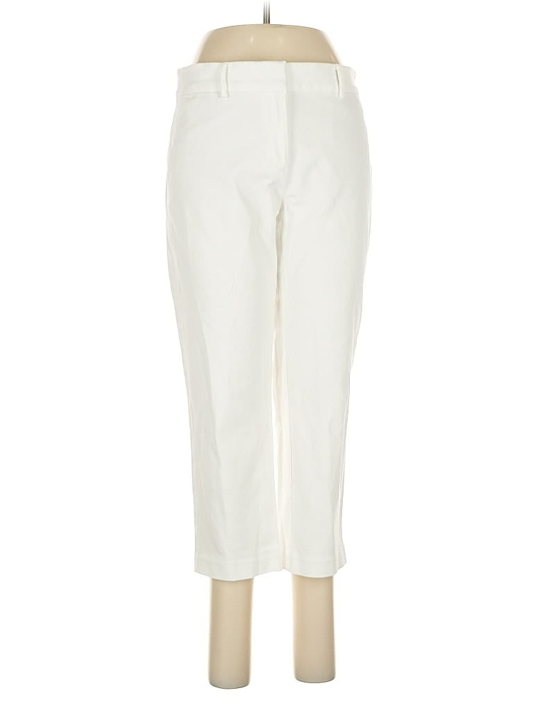 Pre-owned Ann Taylor Loft Casual Pants In White
