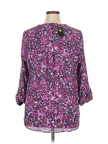 JM Collection 3/4 Sleeve Blouse (view 2)