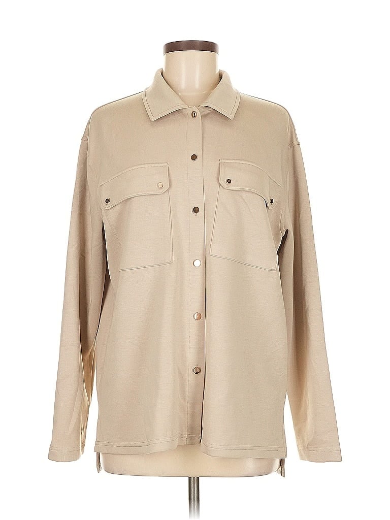 Pre-owned Assorted Brands Jacket In Brown