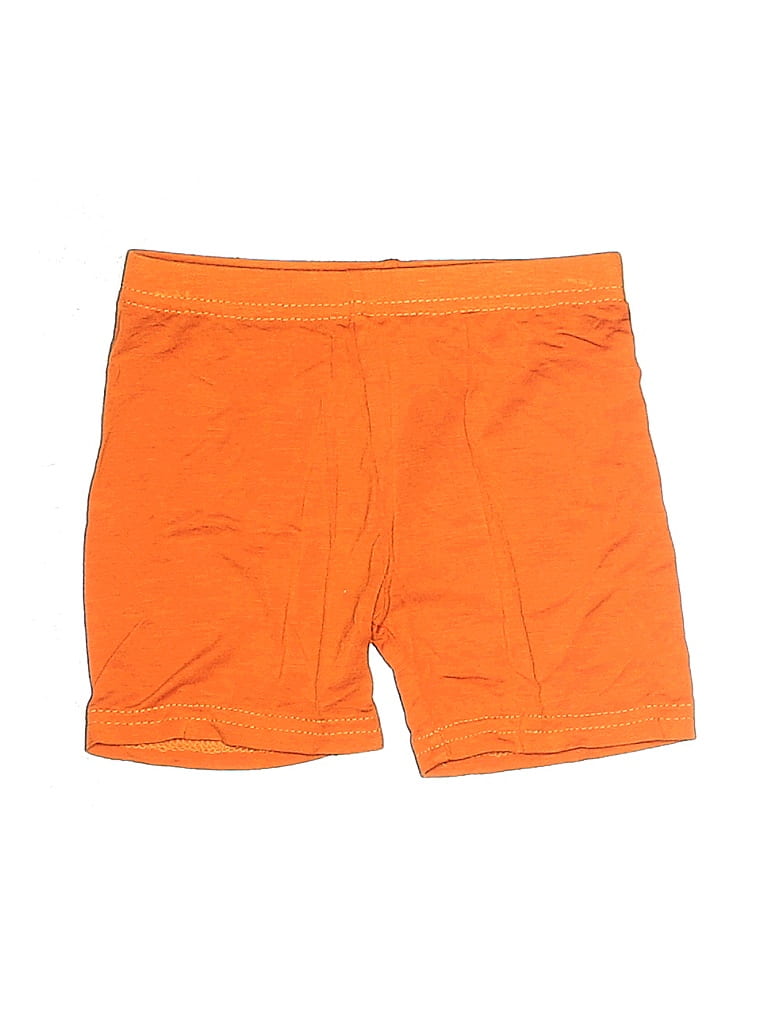 Pre-owned Unbranded Kids' Athletic Shorts In Orange