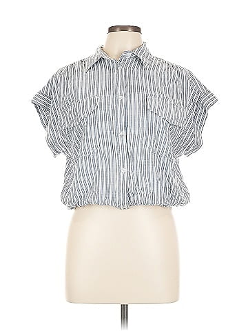 Dizzy Lizzy Short Sleeve Button-Down Shirt (view 1)
