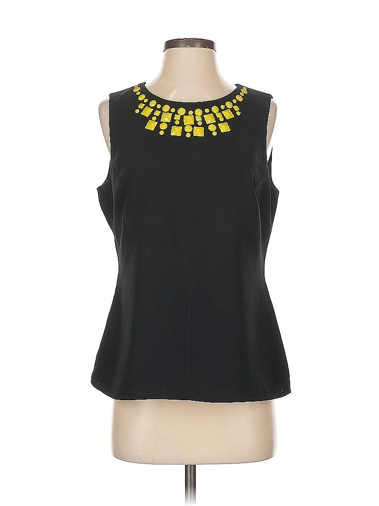 Pre-owned Banana Republic Sleeveless Blouse In Black