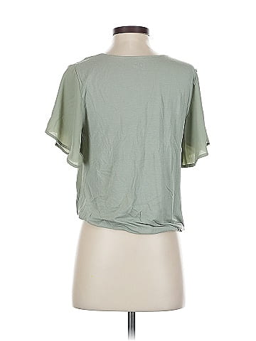 Soho JEANS NEW YORK & COMPANY Short Sleeve Top (view 2)