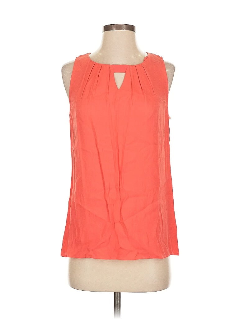 Pre-owned Banana Republic Sleeveless T-shirt In Orange