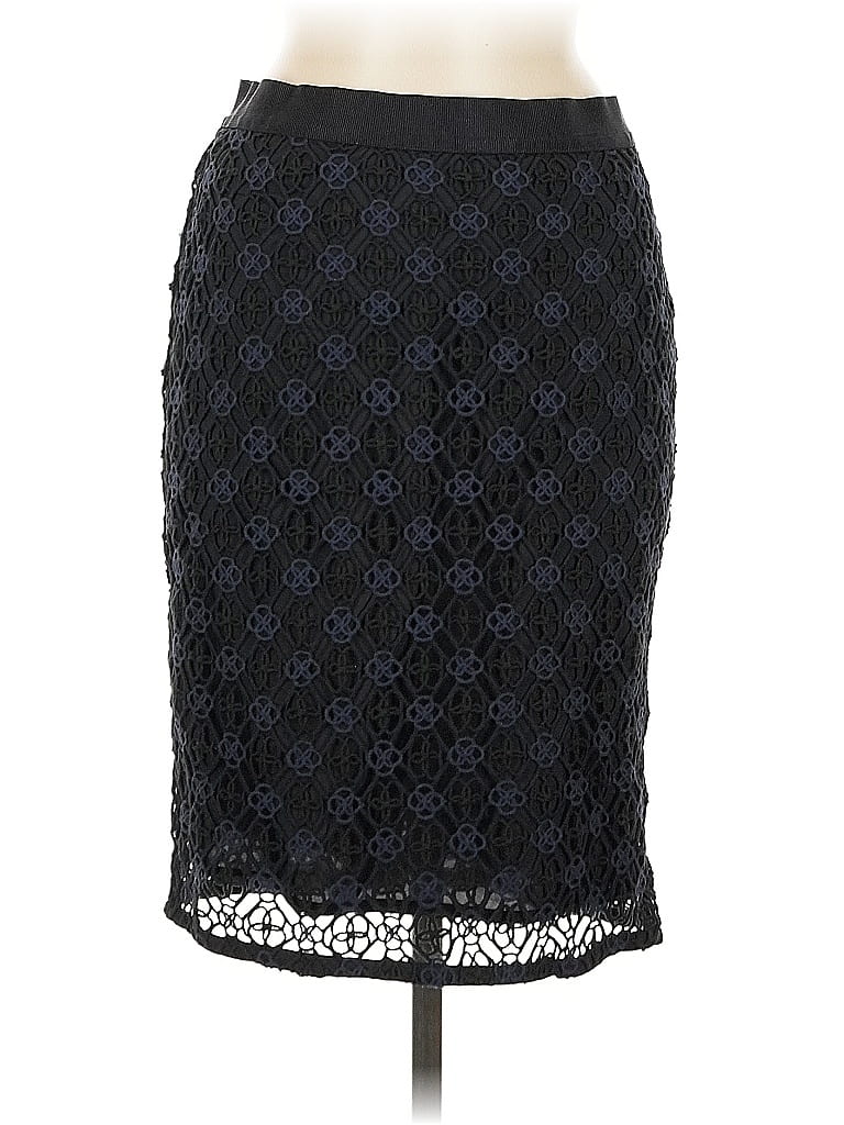 Pre-owned Ann Taylor Formal Skirt In Black