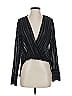 Worth New York Black Long Sleeve Blouse Size 2 - photo 1
