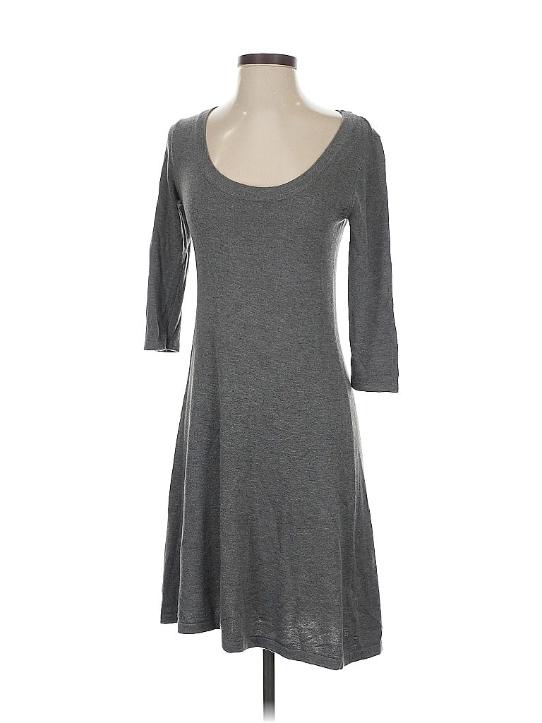 Pre-owned Cynthia Rowley Tjx Casual Dress In Gray