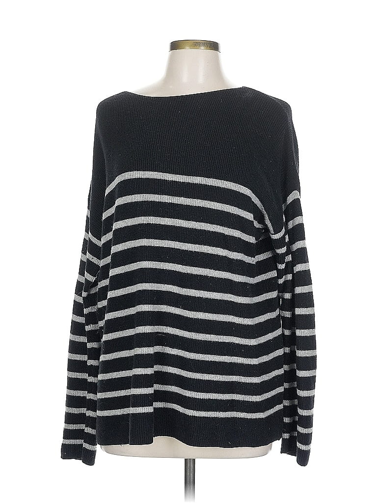 Pre-owned Michael Stars Pullover Sweater In Black