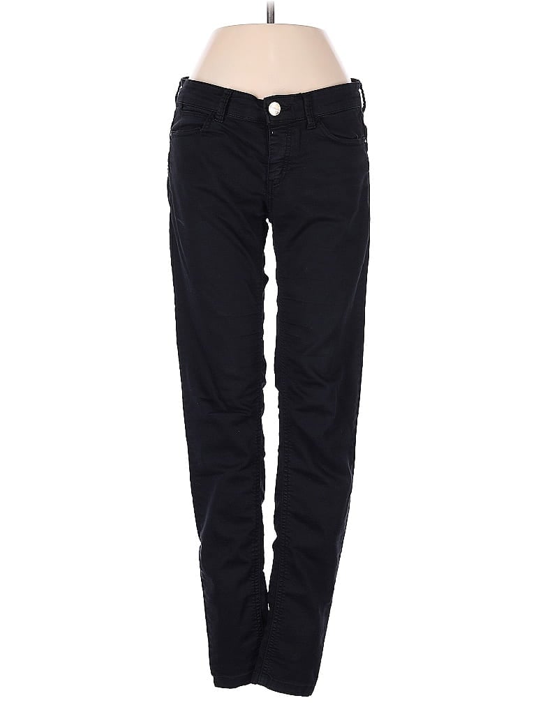 Pre-owned Stradivarius Casual Pants In Black