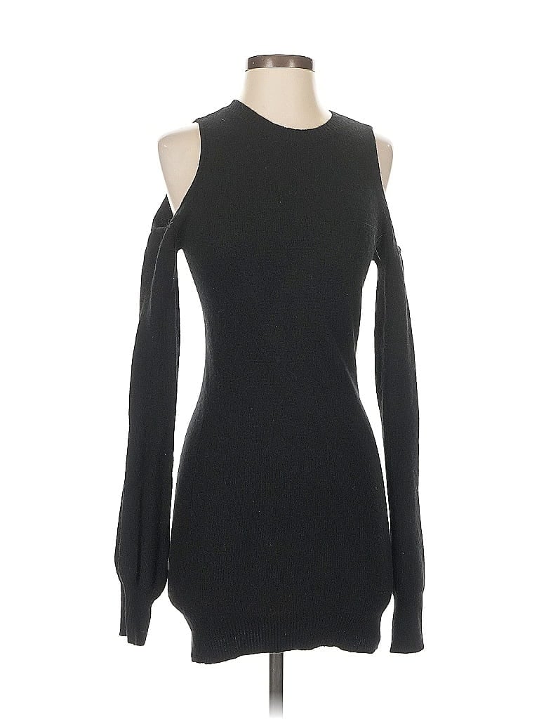 Pre-owned Pam & Gela Casual Dress In Black