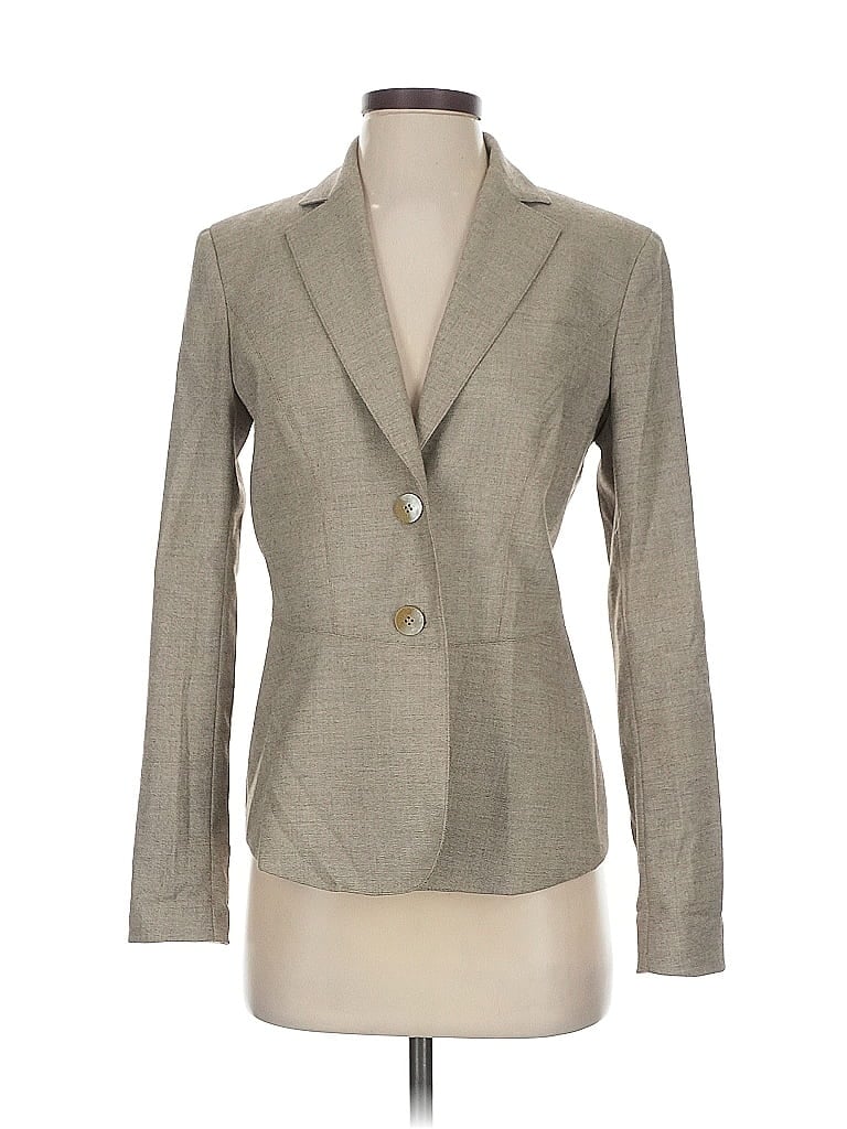 Pre-owned Jones New York Collection Blazer Jacket In Brown