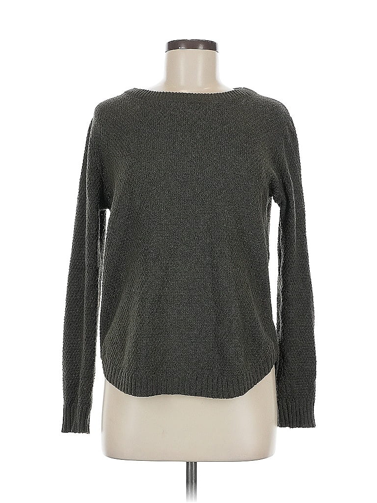 Pink Clover 100% Polyester Gray Pullover Sweater Size M - photo 1