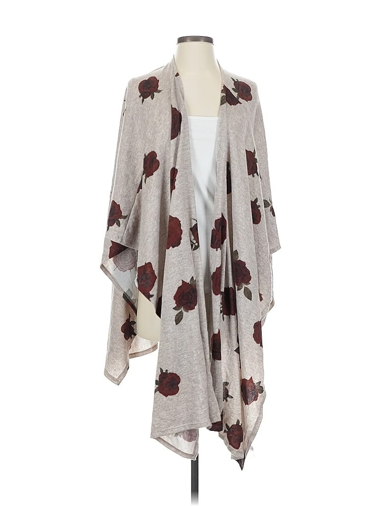 Pre-owned Lularoe Kimono In Gray