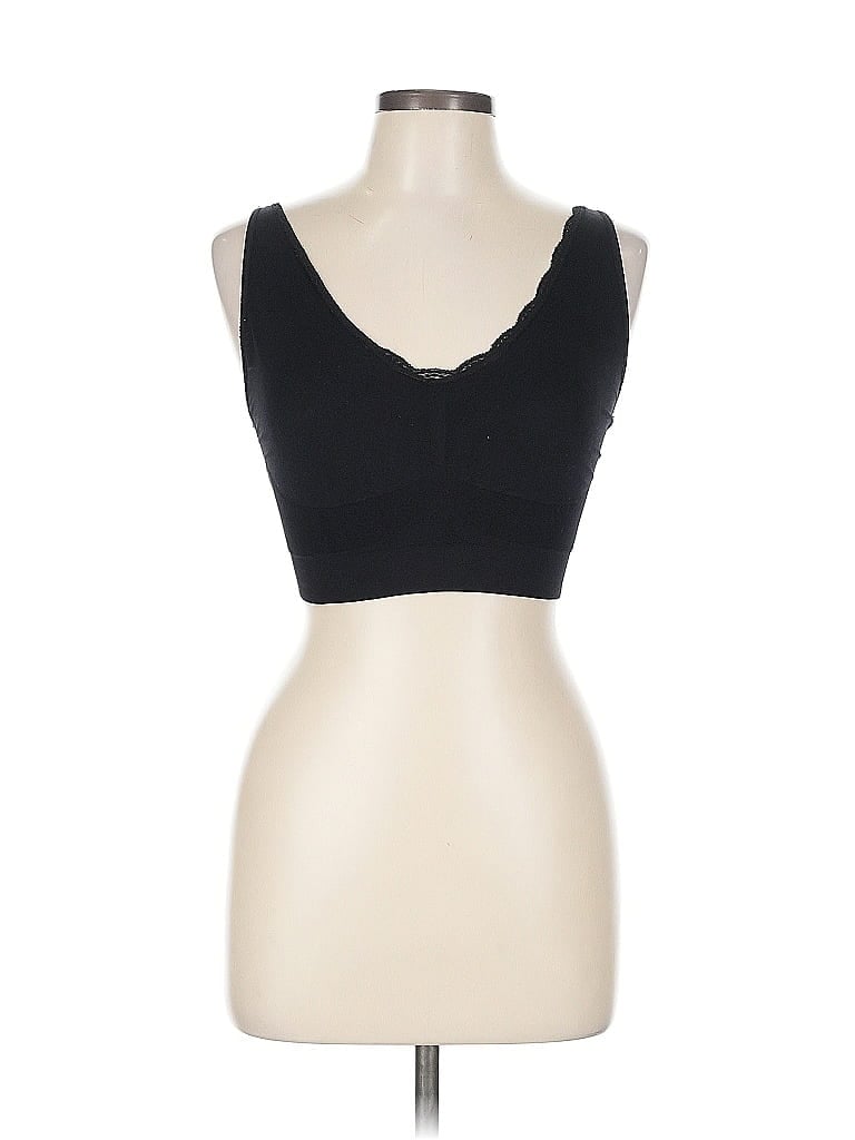 Pre-owned Assorted Brands Sports Bra In Black