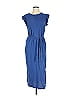 ABLE 100% Cotton Blue Casual Dress Size L - photo 1
