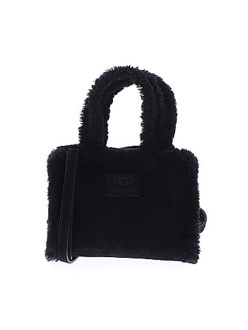 Ugg X Telfar Suede Shearling Small Shopping Bag  (view 2)