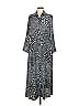 Elan 100% Polyester Animal Print Gray Casual Dress Size M - photo 1