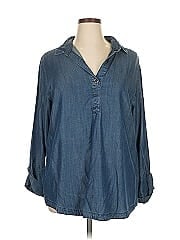 Chico's 3/4 Sleeve Button Down Shirt