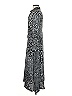 Elan 100% Polyester Animal Print Gray Casual Dress Size M - photo 4