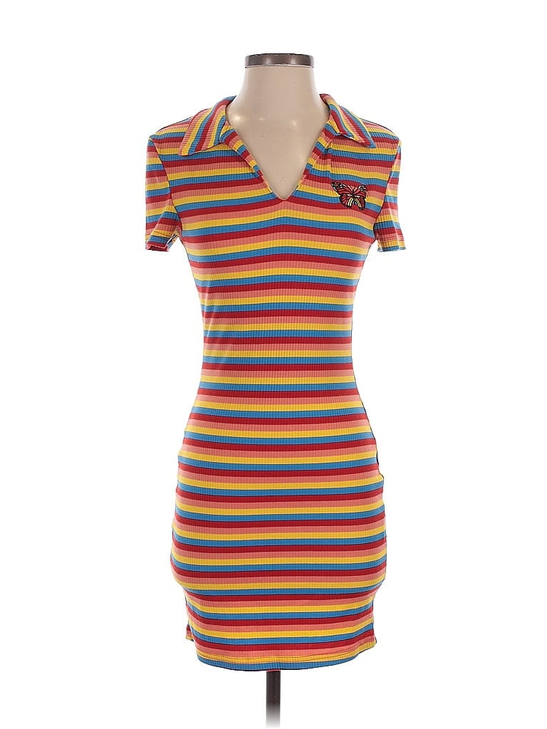 Pre-owned Shein Casual Dress In Orange