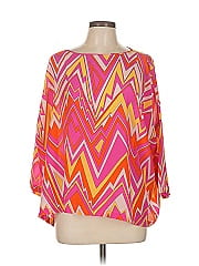 M Missoni 3/4 Sleeve Silk Top