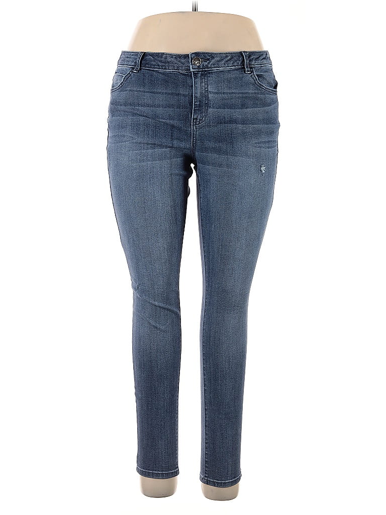 Simply Vera Vera Wang denim skinny jeans in a petite size 14. Cash only/pick up only