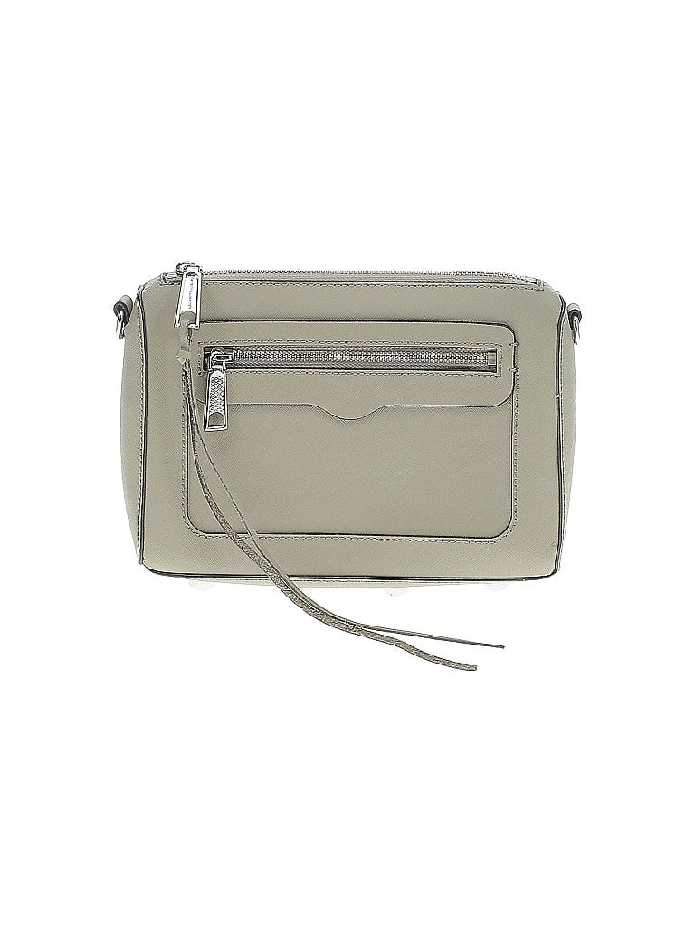 Click to view more detailed imagery on our partner's website Pre-owned Rebecca Minkoff Leather Crossbody Bag In Gray