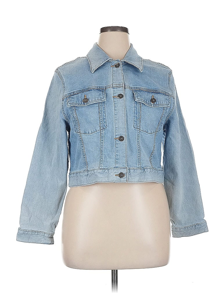 Pre-owned Arizona Jean Company Denim Jacket In Blue