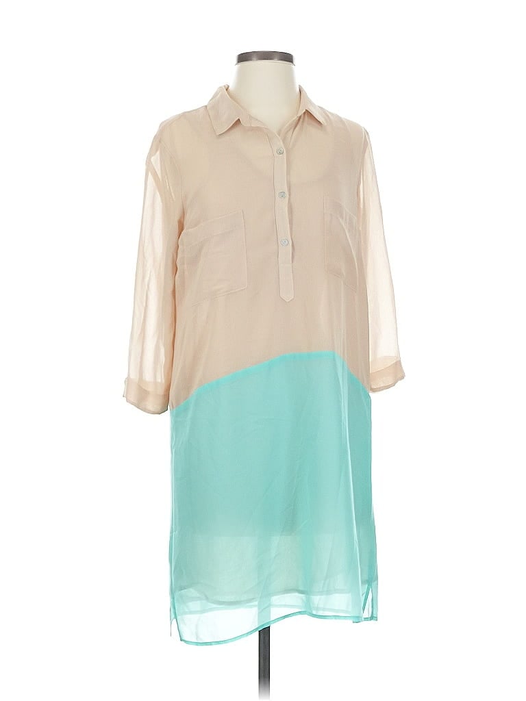 Pre-owned Velvet Casual Dress In Brown